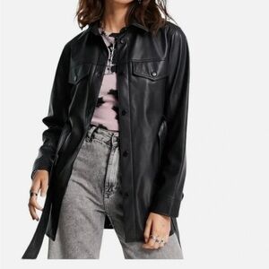 Rebecca Minkoff Black Leather Jacket